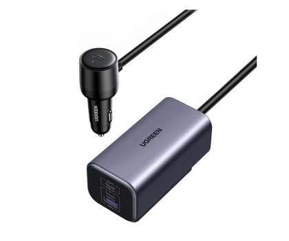 Ładowarka i akumulator UGREEN Ładowarka samochodowa EC706 USB + 2x USB-C 150W
